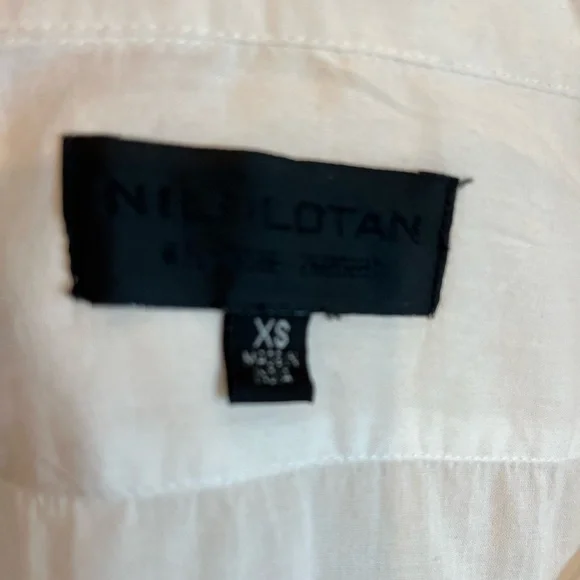 Nili Loton Ivory Tara Button Down Shirt - Picture 11 of 11